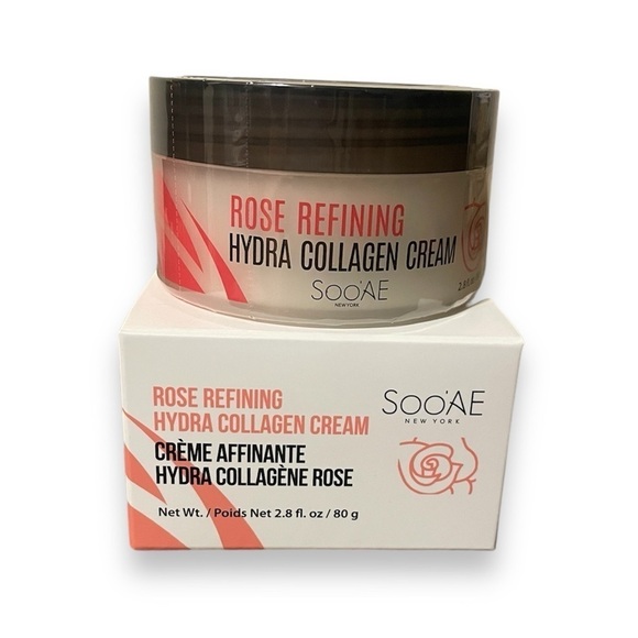 Soo'AE Rose Refining Hydra Collagen Cream 2.8 fl.oz Rose face Moisturizer - Picture 1 of 5